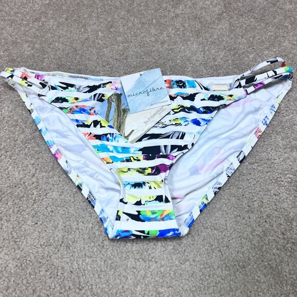 Sunseeker Swimsuit Bottoms Women’s Multicolored Floral Size 10 NWT - Picture 7 of 12